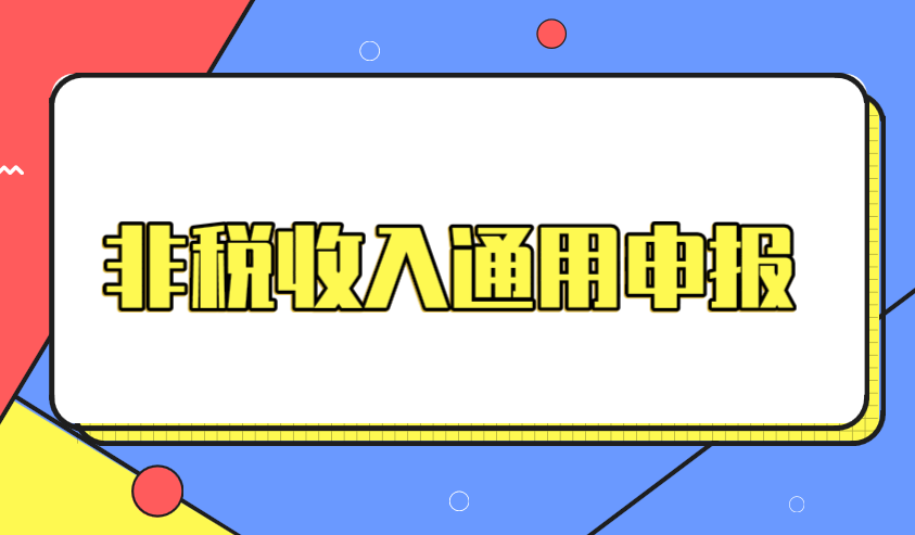 非税收入通用申报注意事项有哪些？