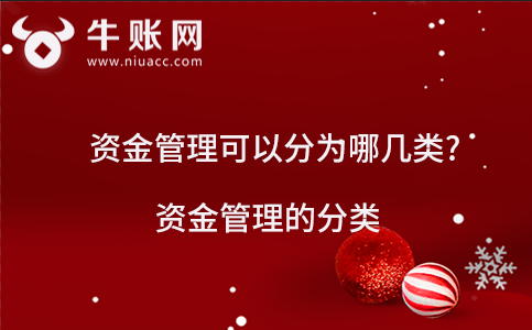 资金管理可以分为哪几类?资金管理的分类
