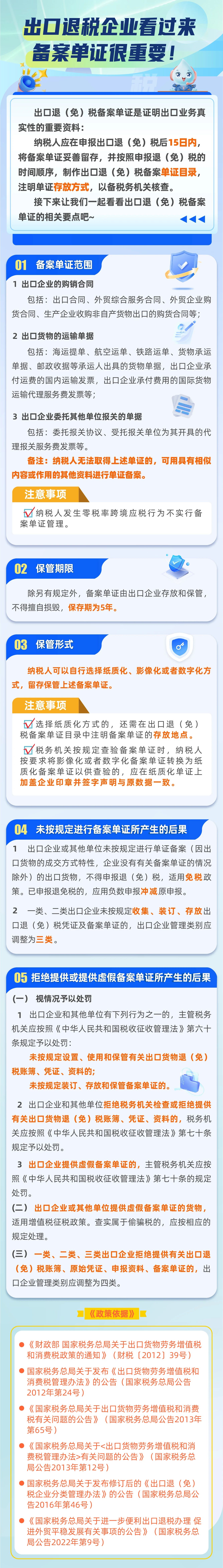 出口退税企业看过来，单证备案很重要！