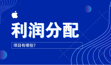 企业利润分配的项目有哪些？新准则下企业利润分配的会计科目是什么？