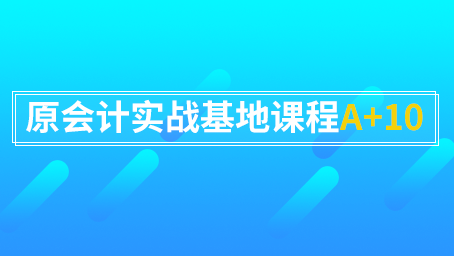 原会计实战基地课程A+10