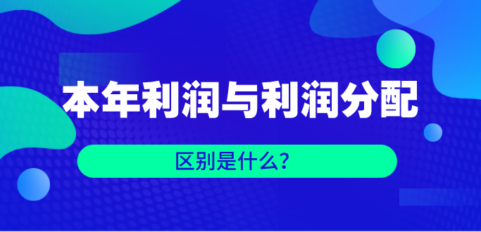 企业本年利润与利润分配的区别是什么?企业本年利润会计处理是怎样的？