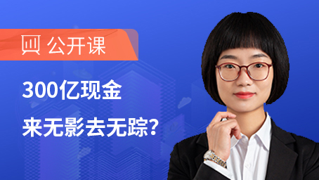 300亿现金来无影去无踪？