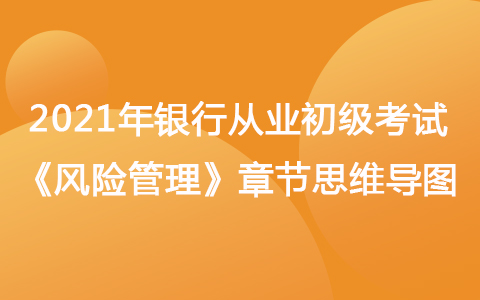 2021银行从业初级《风险管理》思维导图-风险管理基础