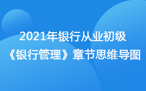 2021银行从业初级《银行管理》思维导图-监管体系