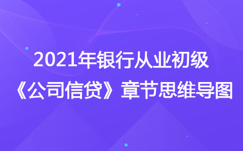 2021银行从业初级《公司信贷》思维导图-信贷环境风险分析