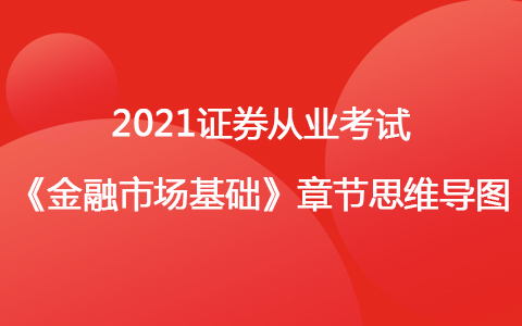 2021证券从业考试《金融市场基础知识》思维导图-金融市场体系