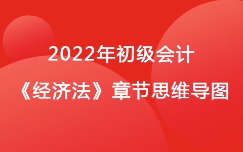 2022初级《经济法》思维导图-所得税法律制度