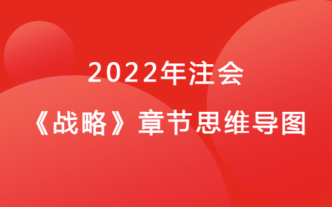 2022注会考试《战略》章节思维导图-公司治理