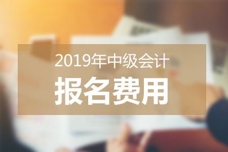 2019年云南中级会计职称报名费用为每人每科56元